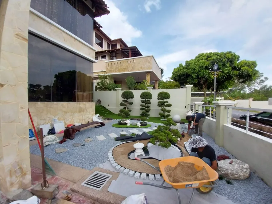 Gambar projek landskap 2
